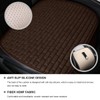 ZNDAW Front Car Seat Cover, Anti-Slip Breathable Linen Bottom Seat