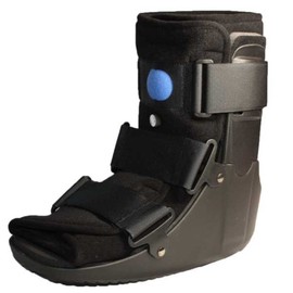 Premium Short Air Cam Walker Fracture Orthopedic Ankle/Foot Stabilizer Boot X-Large Blue