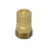 1″ NPT ISO 7241-B Brass Quick Disconnect Hydraulic Male Coupler