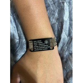 Unbranded Medical ID Bracelet Waterproof