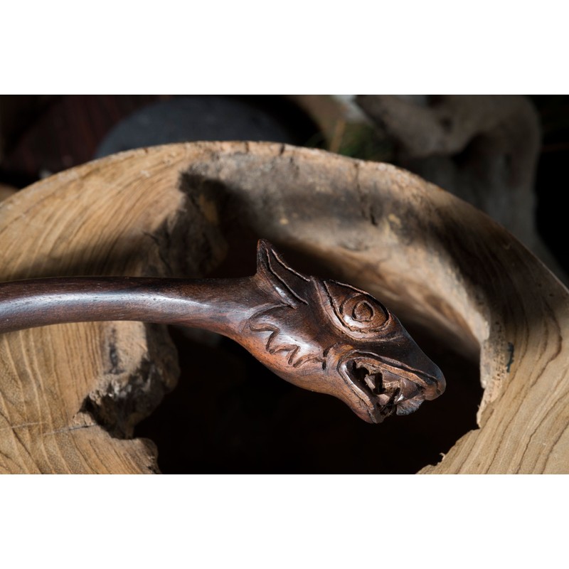 Windalf Celtic Torques Celtic Dogs Diameter 13.5 cm Wooden, Wood