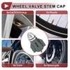 HEROFFIX 4 Pcs Round Head Rocket Shape Tire Valve Stem