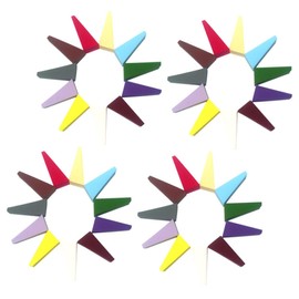 BIUDECO 50pcs Makeup Sponges Triangular Cosmetic Puff for Wet Dry Use Versatile Blending Applicators for Foundation and Powder Travel-friendly Breathable Design