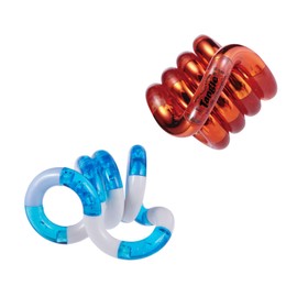 Tangle® Crush 2-Pack Fire and Ice - Twist Fidgets for Boys and Girls - Tangle Jr Fidget Toys