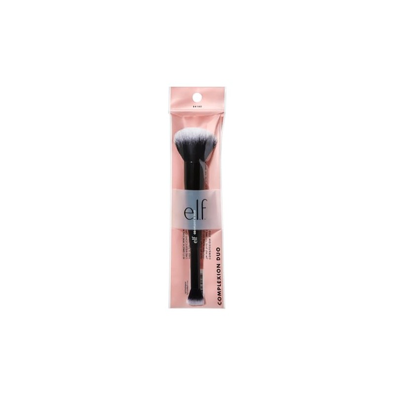 e.l.f. Cepillo Complexion Duo, cepillo de maquillaje para aplicar base