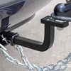 Nilight Trailer Hitch Ball Mount with 1/2" Hitch Pin Clip