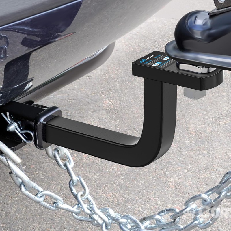 Nilight Trailer Hitch Ball Mount with 1/2" Hitch Pin Clip