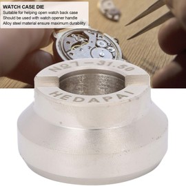 Milltrip 5537 Watch Opener Die, Watch Case Back Cover Opener Die, Alloy Steel Watch Repairing Accessory, Compatible with Watch Opener Handle, & Portable Tool for Watchmakers (31.5mm Teeth)