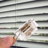 EXCEART 4pcs Window Curtains Shades Install Parts Cord Locks for