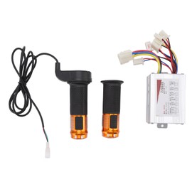 Brush Motor Speed Controller DC36V 800W Speed Regulator Module with Turn Handle for Electric Bicycle Scooter Mower