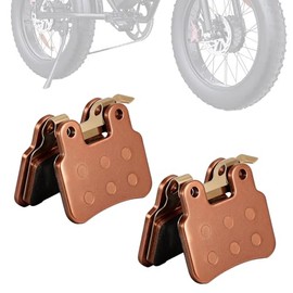 IUVWISN EBike Front Rear Brake Pads 2PCS Compatible Fit for Ridstar Q20/Q20 Pro Electric Dirt Bike