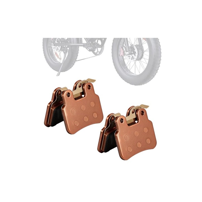 IUVWISN EBike Front Rear Brake Pads 2PCS Compatible Fit for