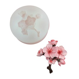 TQUXNGA Blattförmige Fondant-Schokoladenform, Kuchen-Topper, Backutensilien, handgefertigte Seife, Silikon, Ornamente, einfach zu verwenden