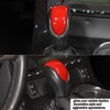 Lcojicep ABS Car Gear Shift Knob Cover Compatible with Corvette