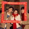 Chinese New Year Inflatable Photo Booth Prop Inflatable Selfie Frame,Chinese