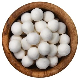 NY Spice Shop Quroot Kashk Round - 3 Pound Dried Kashk - Used in Garnish, Creaminess - Best for Soups, Dips & Roasted Vegetables