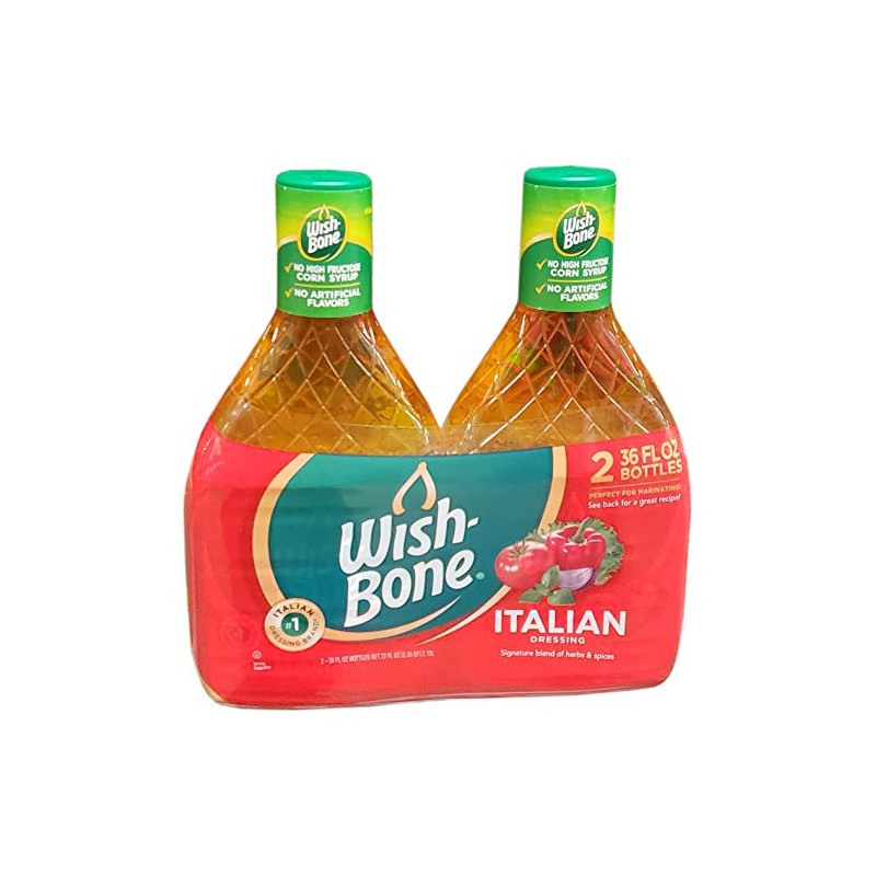 Wish-Bone Italian Dressing 2 Pack Of 36 Fl Oz (Net