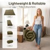ZonLi Japanese Floor Mattress, 100% Cotton Cover Foldable Futon Mattress