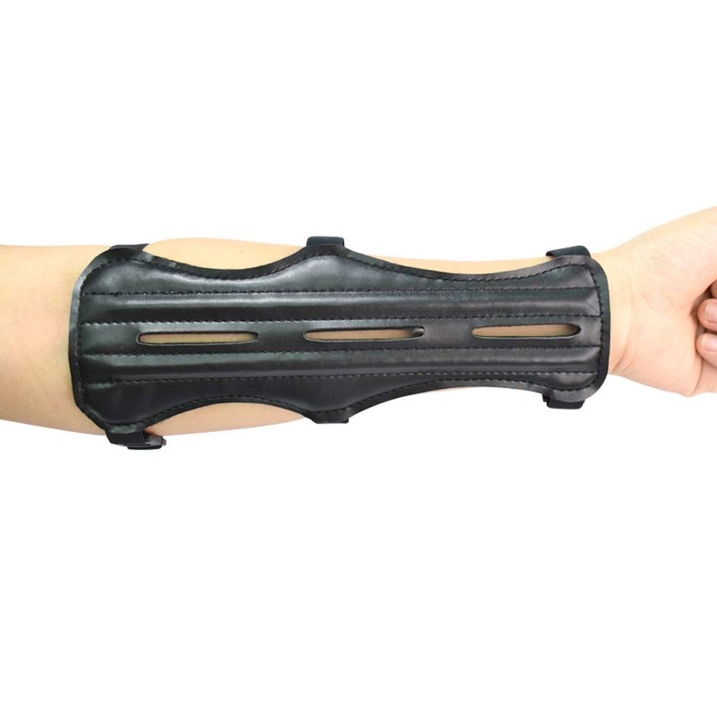 EOU Archery Arm Guards Forearm Guard Leather Armguard Protector with