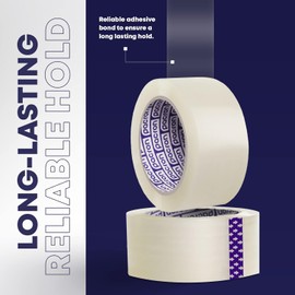 PACRON 36 Rolls Clear Packing Tape - Basic Moving Tape for Packing Supplies, Shipping, Moving Boxes, and Dispenser Refills – Storage Packaging Tape - 1.88 Inch x 110 Yards Each, 3960 Yards Total