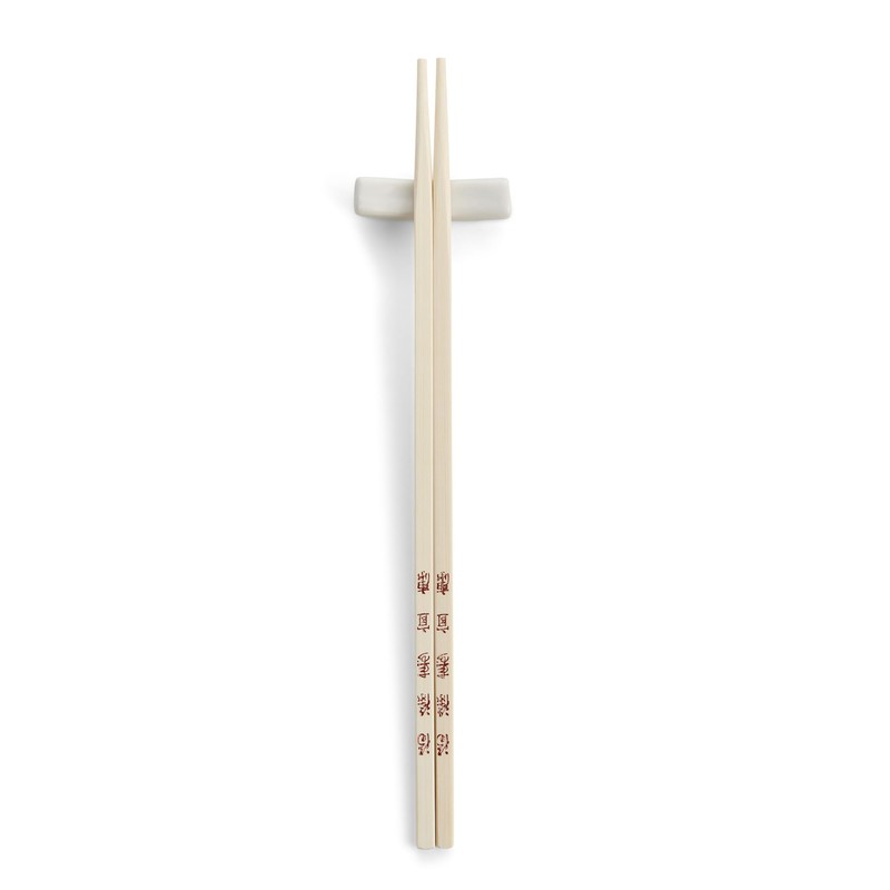 Helen’s Asian Kitchen Classic Chopstick Rests, Ceramic, Set of 5