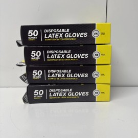 Grease Monkey Pro Cleaning Latex Free Nitrile Gloves 4 Boxes of 50