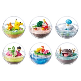 Reement Pokémon Terrarium Collection EX ~ To The World of Pardea Running ~ 1 Box, Approx. H 3.9 x W 2.8 x D 2.8 inches (100 x 70 x 70 mm), PVC