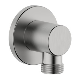 Derengge SA-0041-BN Handheld Shower Wall Supply Elbow, Wall-Mount Hose Connector, without Shower Head and Hose,Brushed Nickel Finished