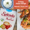 Splenda Monk Fruit Zero Calorie Plant Based Granulated Sweetener, 3