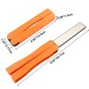 Coufce 2 Pack Double-Sided Diamond Knife Sharpener Portable Folding Pocket