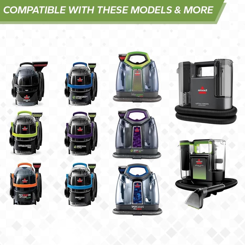 Replacement Green 6" Tough Stain Brush Tool With Removable Nozzle