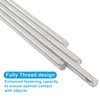 Cjueiom 4 Pcs M5 x 250mm Fully Threaded Rod, 304