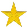 Star Yellow Small Iron-On Patch Iron-On Patch Iron-On Patch Appliqué