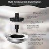 Hibbent 2 Pack Universal 3 in 1 Kitchen Sink Drain