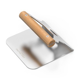 Onlyfire 5.5 Inch Burger Smasher, 304 Stainless Steel Square Burger Press with Wooden Handle for Flat Top Griddle Grill, Great for Cooking Bacon, Sandwiches, Meat, Steak