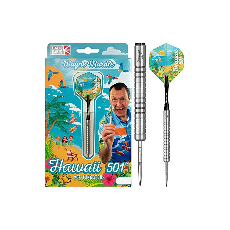 Wayne Mardle Darts - Steel Tip - Hawaii 501-20g,22g,24g or