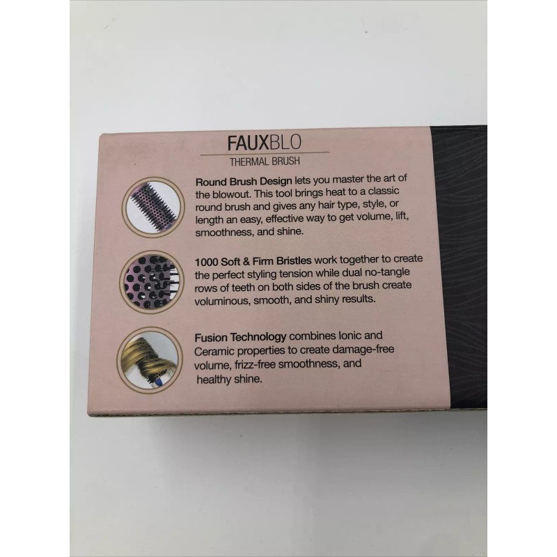 Calista FAUXblo Heated Airless Blowout Brush All Pink 1.25"