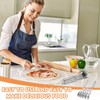 5-Wheel Professional Pastry Food Grade Stainless Steel Pizza Tool, Stainless