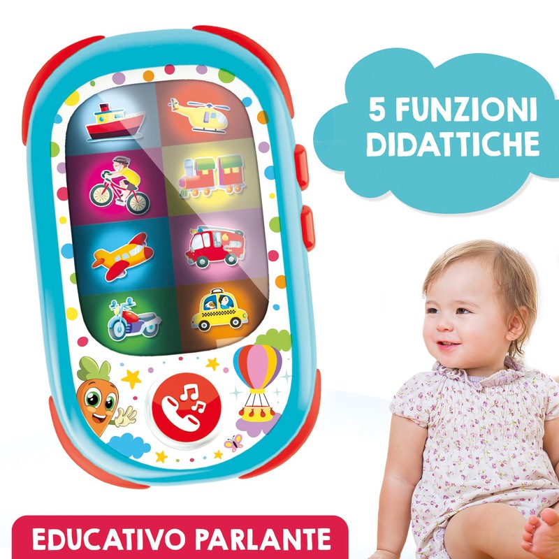 Lisciani Giochi - Carotina Baby Smartphone led, 111343