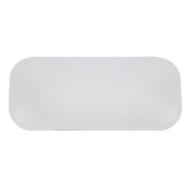 RV Interior LED Dome Lamp Oval Shape Warm White Light 12V 500LM 3000K for Truck Trailer BoatWithout Switch