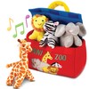 Bundaloo Plush Farm Animal Toys with Realistic Sounds - Plushie