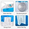 Segawe Portable Compact Lightweight Washer Twin Tub Laundry Washing Machine
