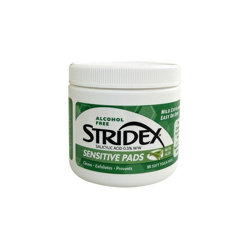 Stridex Sensitive Pads 55 Sheets x 5 Packs / Circle