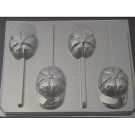 Baseball Cap Hat Sports Team Party Chocolate Candy Lollipop Mold