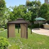 Gazebo Universal Replacement Privacy Curtain - Karjjini 10' x 10'
