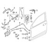 Power Door Lock Actuator with Latch Aeembly, Fits for 2017-2022