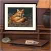 Dimensions Sunlit Fox Counted Cross Stitch Kit, 14 Count Black