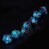 DND Dice Set, 7 Pieces Polyhedral Handmade Resin Sharp Edge