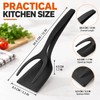 2-in-1 Grip Flip Spatula Tongs for Cooking – Easy Gripping