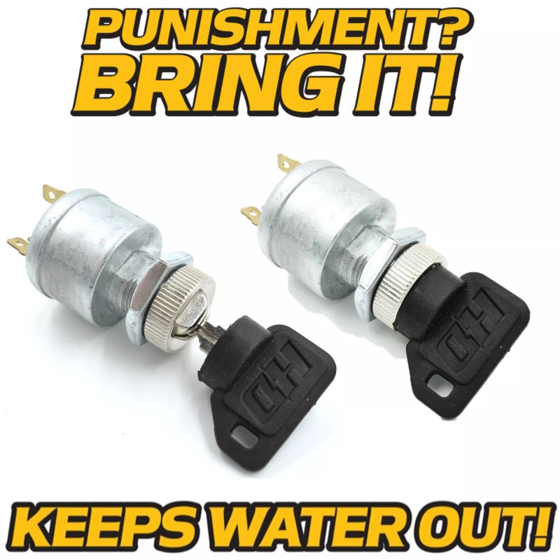 HD Switch (2 Pack) Ignition Switch Fits EZGO Golf Cart,
